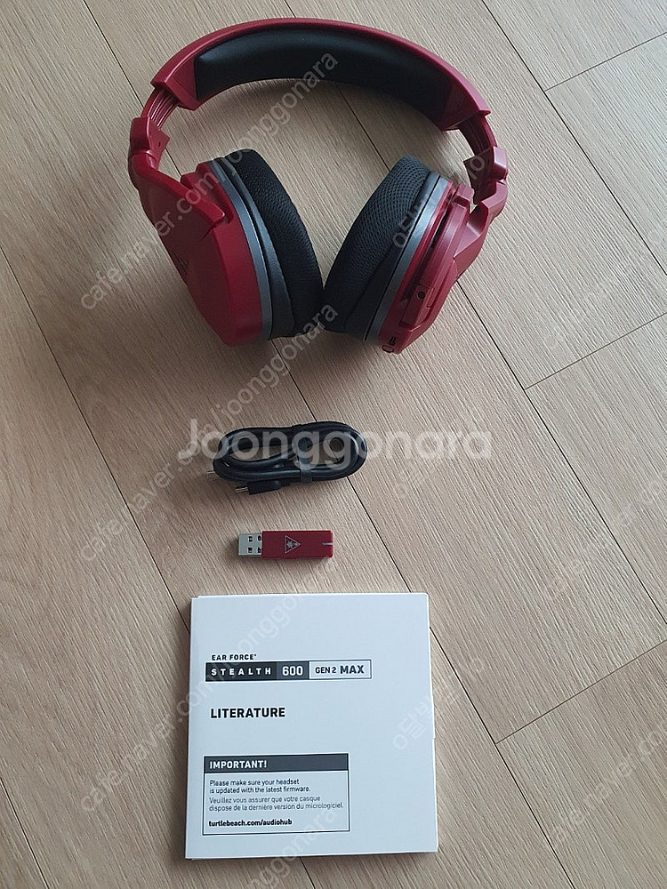 터틀비치 스텔스600 GEN2 MAX 레드 헤드셋--4