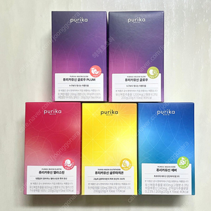 퓨리카뮤신 글로우 자두, 키위, 엘라스틴, 글루타치온, 에버