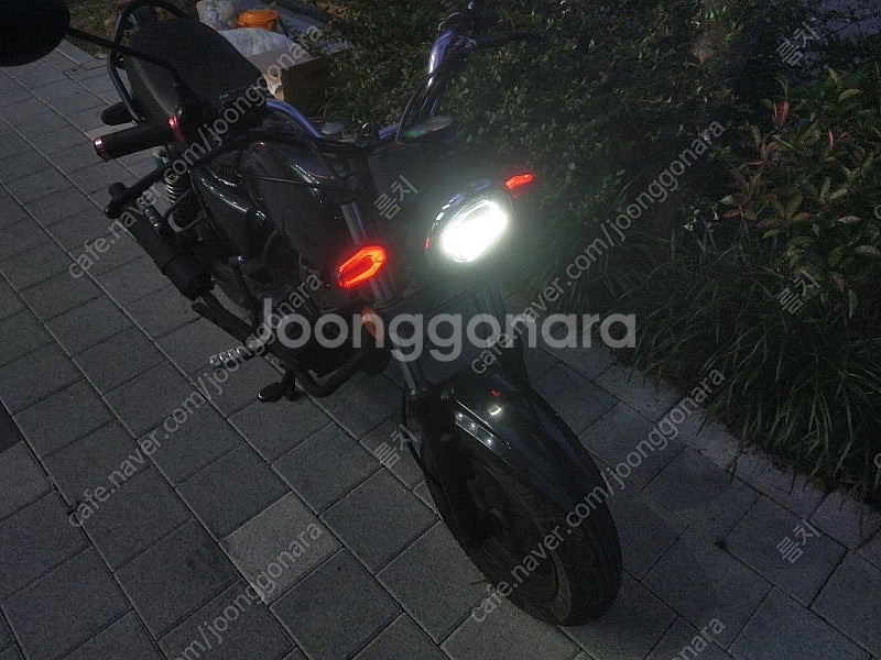 드리프트 125 메뉴얼 오토바이 부산--3