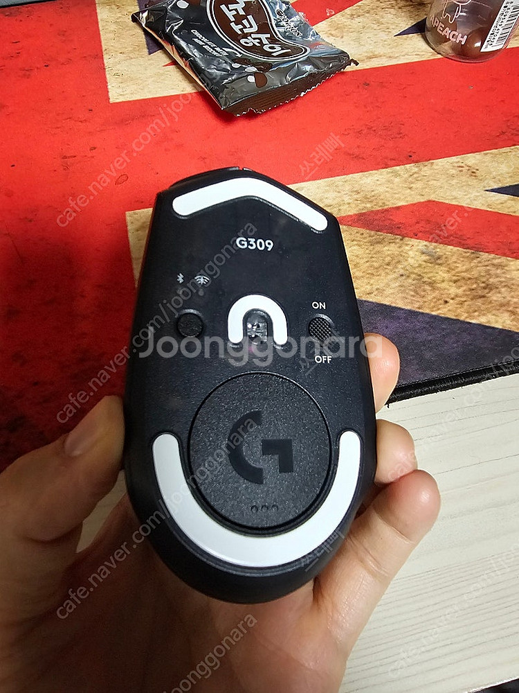 로지텍 G309 정품 무선마우스 블루투스마우스--2