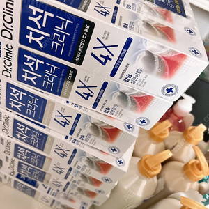 2080 치석크리닉 치약 140g (5개입x4팩) 총20개 일괄 (문앞택배비 포함)