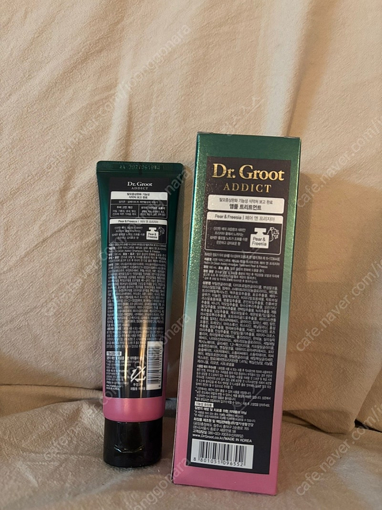 애딕트 페어앤프리지아 샴푸& 앰플 트리트먼트--1