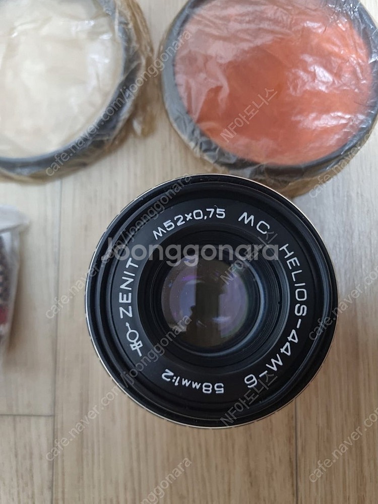 Zenit 카메라+가죽 전용 가방 풀세트--6