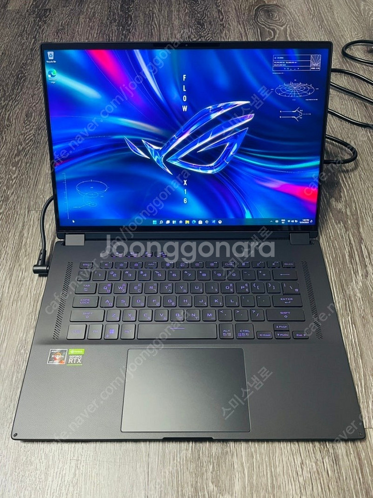 ASUS ROG Flow X16 2 in 1 노트북 싸...--6