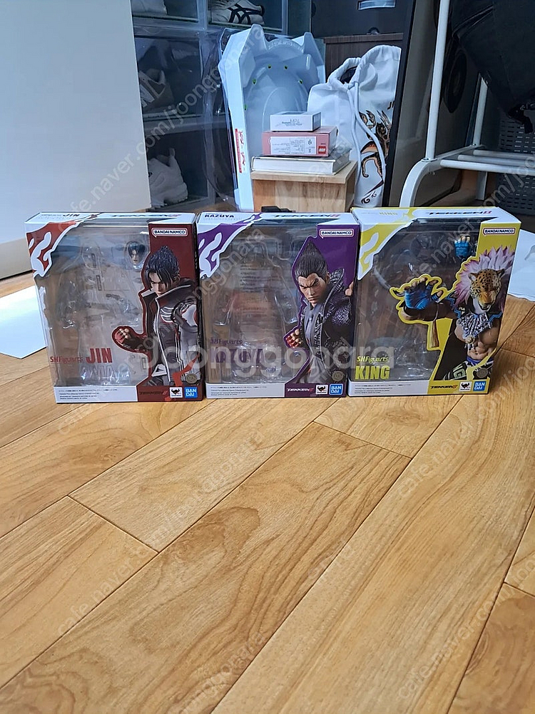 shf 철권 피규어들 (카자마 진, 카즈야 미시마, 킹...--2
