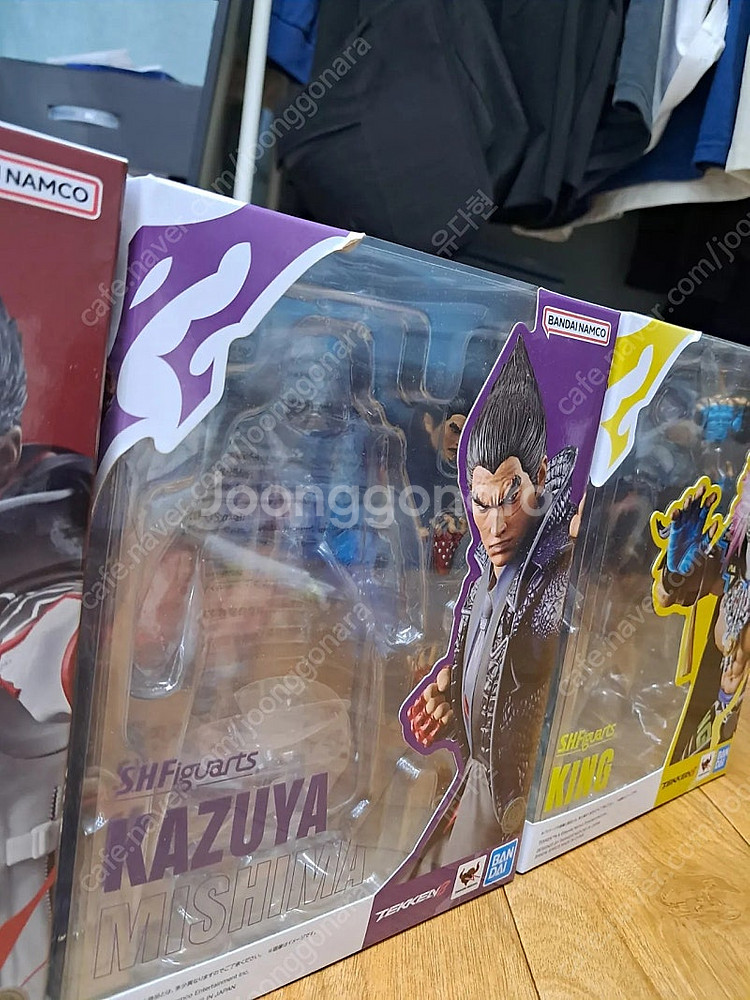 shf 철권 피규어들 (카자마 진, 카즈야 미시마, 킹...--4