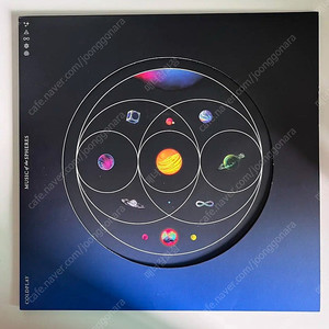 콜드플레이 MUSIC of the SPHERE LP