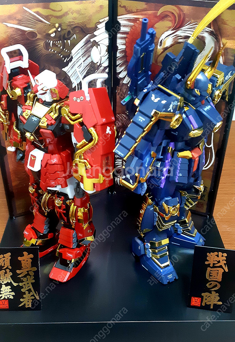 MG무사건담 마크2, 전국의진 가조립 팝니다.--4