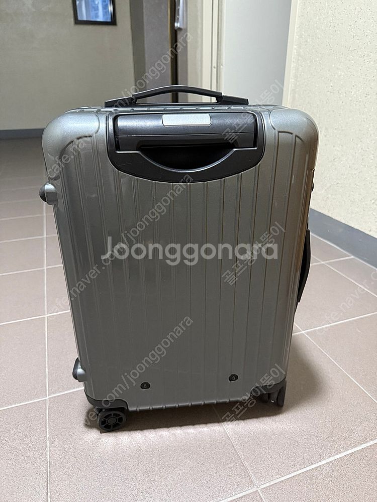 리모와캐리어 포르쉐 기내용 그레이--1
