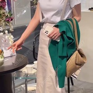 뮤제라 ) 전 라온컴퍼니 서스펜더 스커트 *베이지 s*