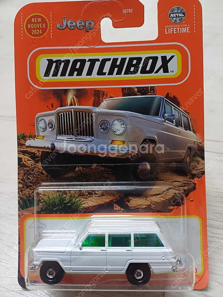 매치박스 지프 왜고니어 WAGONEER 화이트 다이캐스...--0