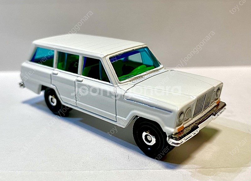 매치박스 지프 왜고니어 WAGONEER 화이트 다이캐스...--3