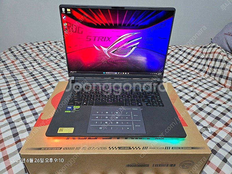 Asus strix g16 5080 노트북 팝니다.--0