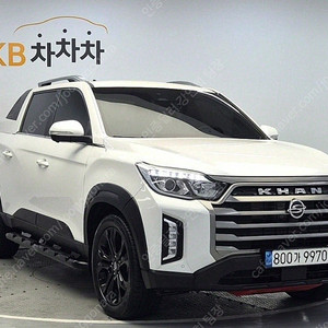 쌍용 렉스턴 스포츠 칸 중고 차 쌍용 렉스턴 스포츠 중고차 픽업트럭 중고 흰색 2022년식 28,961km 디젤 2.2 4WD 노블레스 개인사업자 차량구매