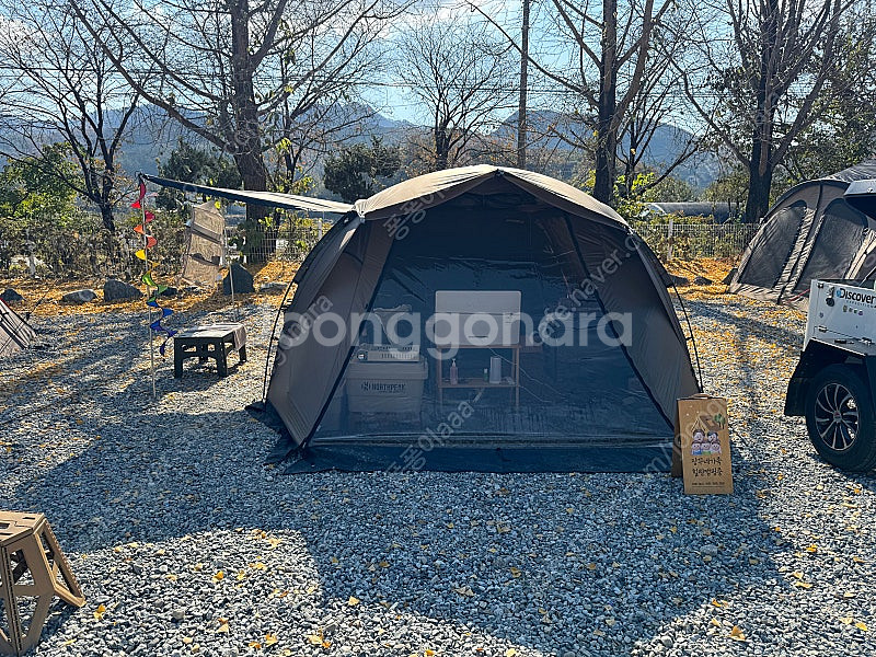 코베아 고스트 ㅌ ㅏ이탄 터널형 텐트팝니다 풀셋--4