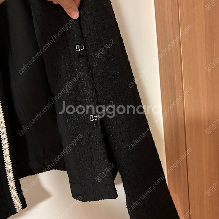 베니토 라운드 트위드 자켓 올드머니룩 결혼식 하객룩 출...--2