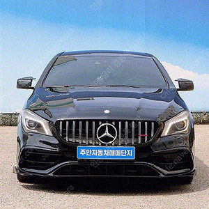 벤츠 CLA 중고 벤츠 CLA클래스 중고 검정색 2016년식 78,502km CLA 45 AMG 4MATIC 중고차직거래카페
