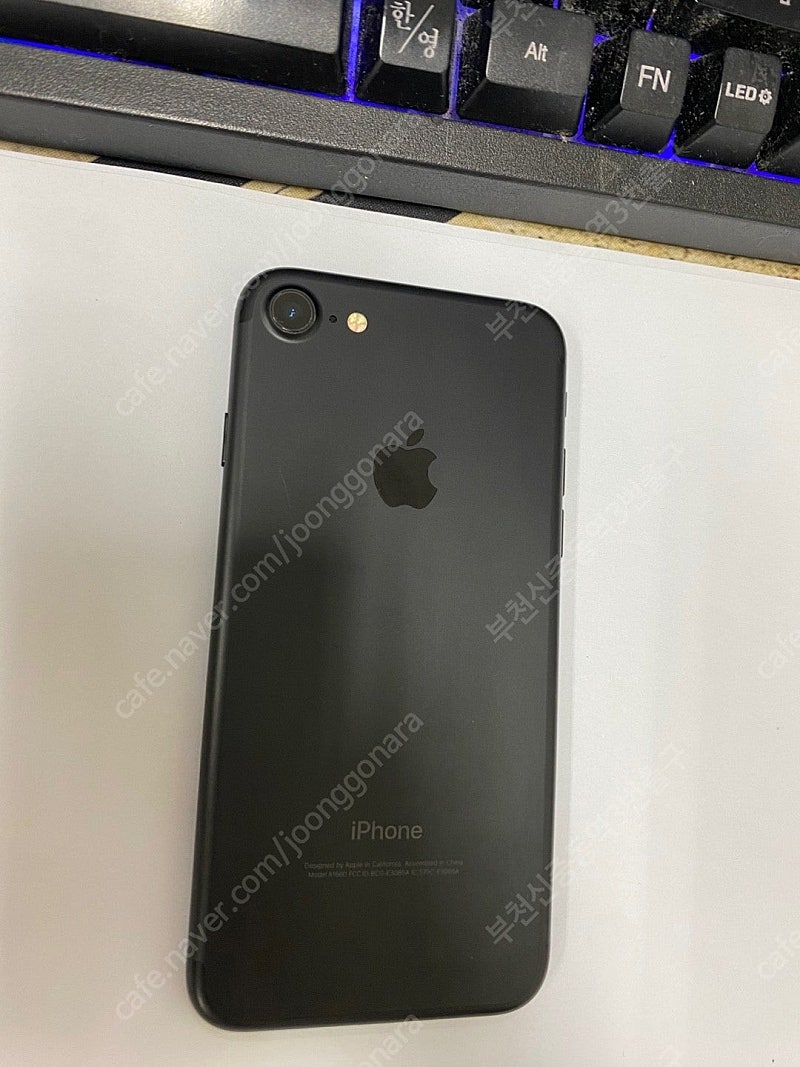 201987 아이폰7 매트블랙 SS급 32GB 무잔상 배터리성능100% 인스타 감성폰 15만 부천 대량구매가능하세요