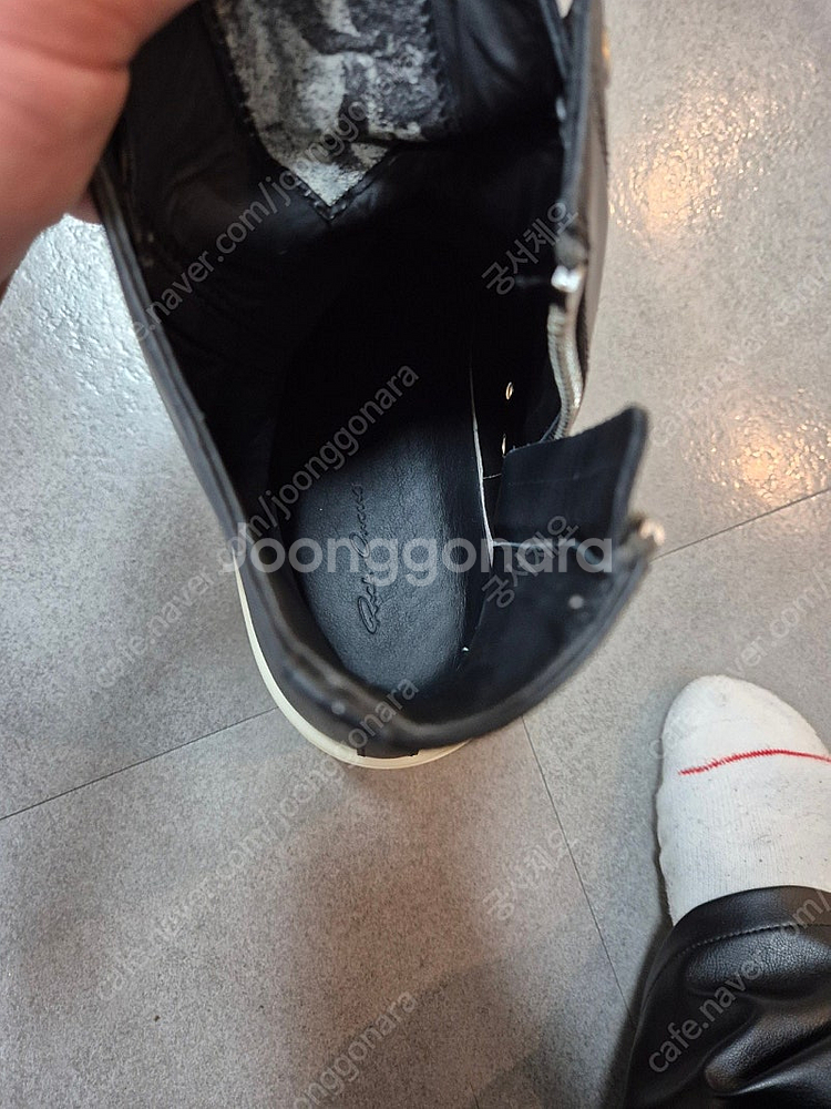 [42] 릭오웬스 메가범퍼 컨버스 하이 풀구성품--9