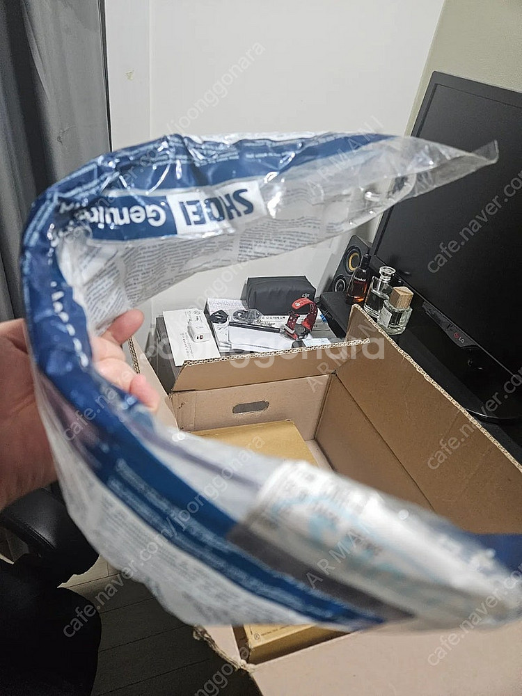 쇼웨이 불개미 XL 헬멧 투명 쉴드 팝니다 ( 김서림 ...--0