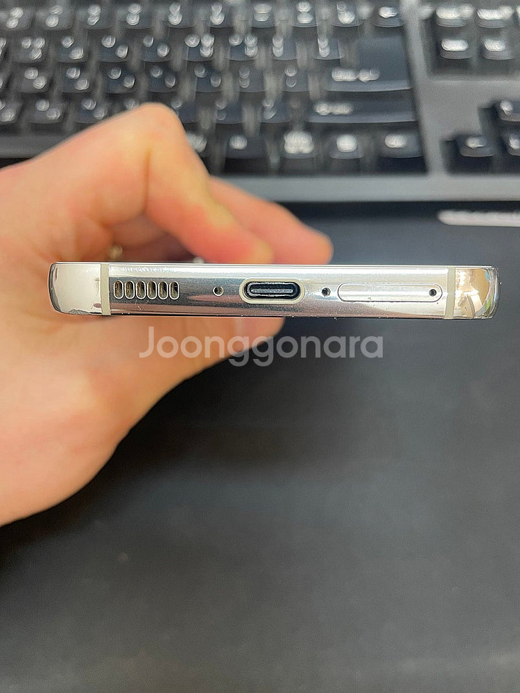갤럭시S23 크림 256GB 무잔상 상태좋은 중고34만...--5