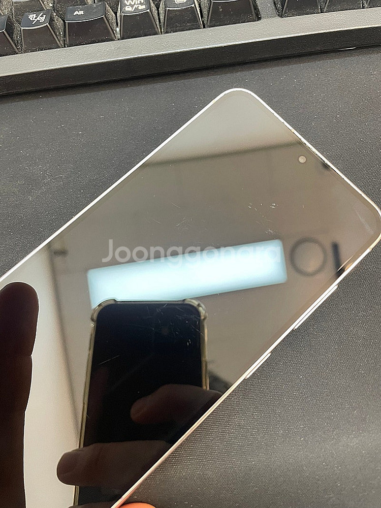 갤럭시S23 크림 256GB 무잔상 상태좋은 중고34만...--7