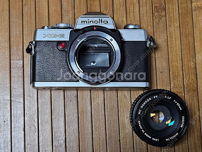 미놀타사의 Minolta XG-E 판매--2
