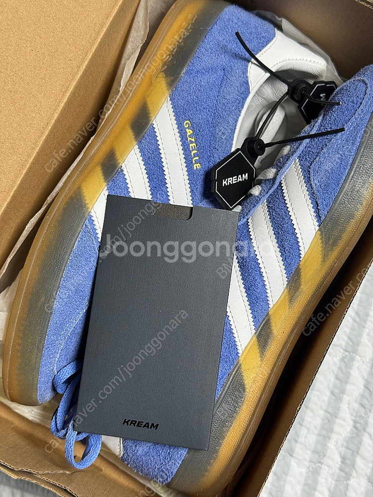 [265] (W) 아디다스 가젤 인도어 블루 퓨전 클라...--6