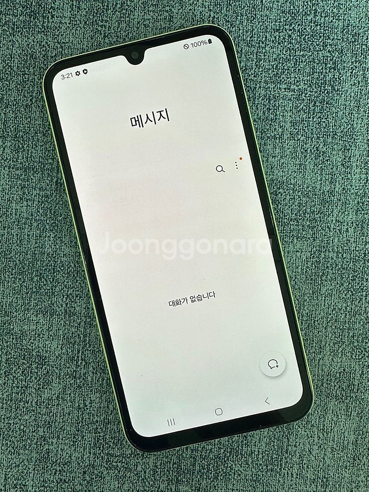 갤럭시A15 128G 라임색 24년 8월개통 보증OK ...--4