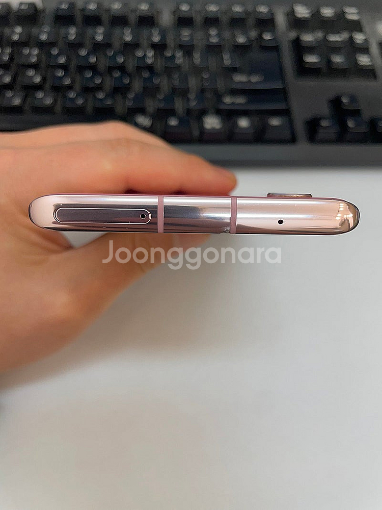 LG벨벳 핑크 128GB 무잔상 상태좋은 중고13만팝니...--3