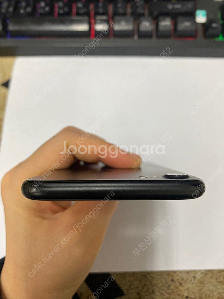 199578 아이폰7 매트블랙 A급 128GB 무잔상 ...--3