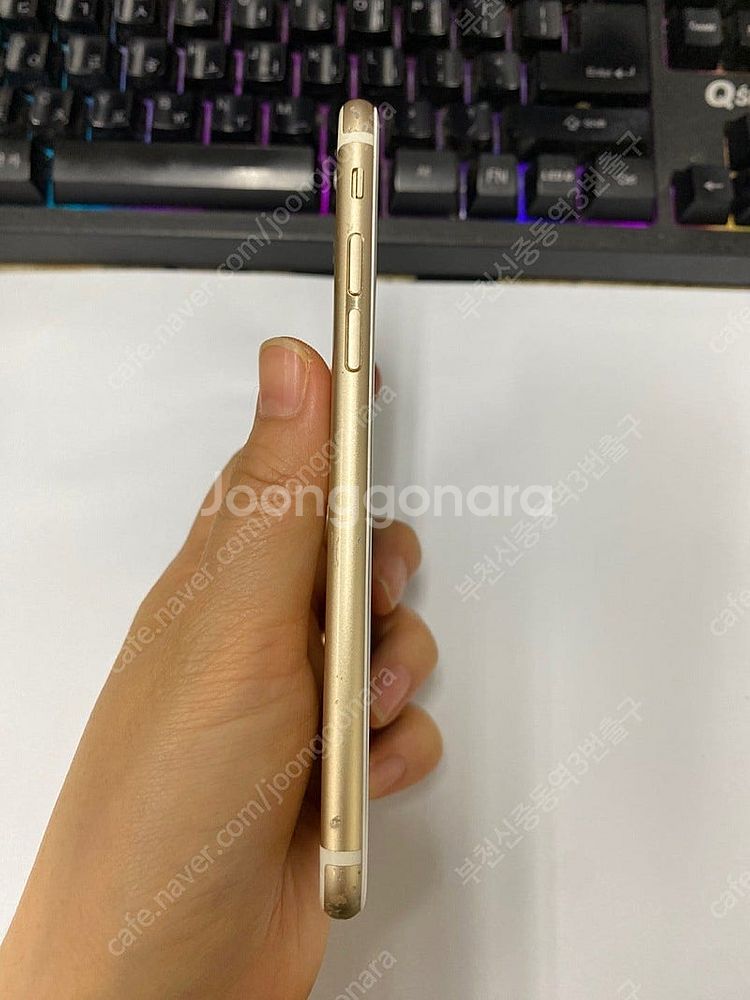203617 아이폰6S 골드 액정SS급 128GB 무잔...--4