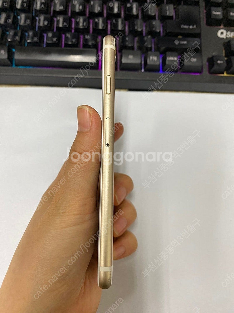 203617 아이폰6S 골드 액정SS급 128GB 무잔...--5