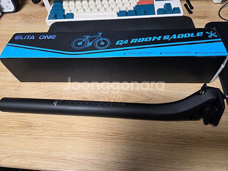 ELITA ONE 카본 싯포스트 27.2 350mm 장...--0
