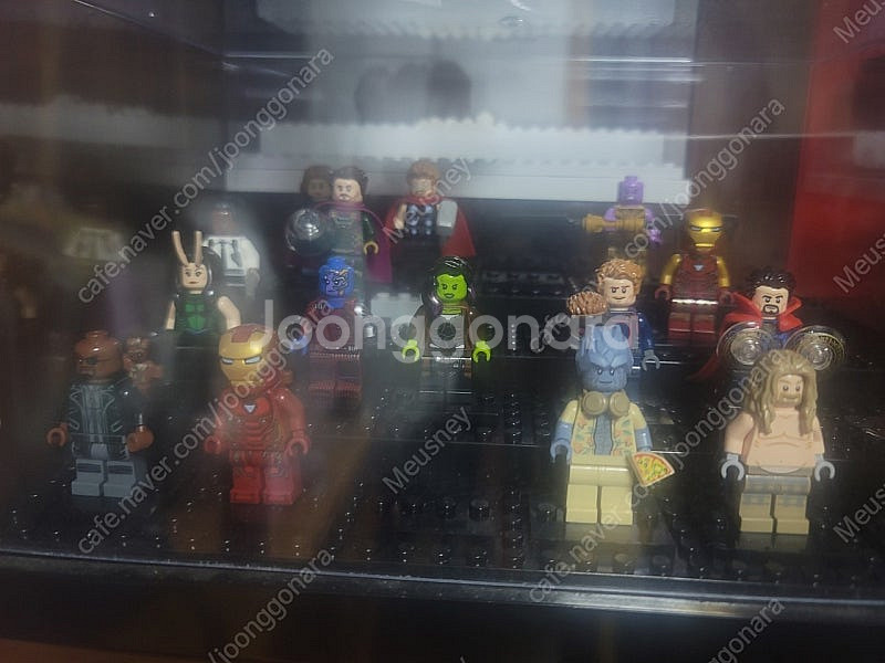 레고 어벤져스 피규어 정리합니다--1