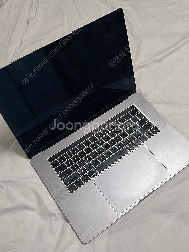 맥북프로 15인치 스페이스 그레이 2019 영문자판--0