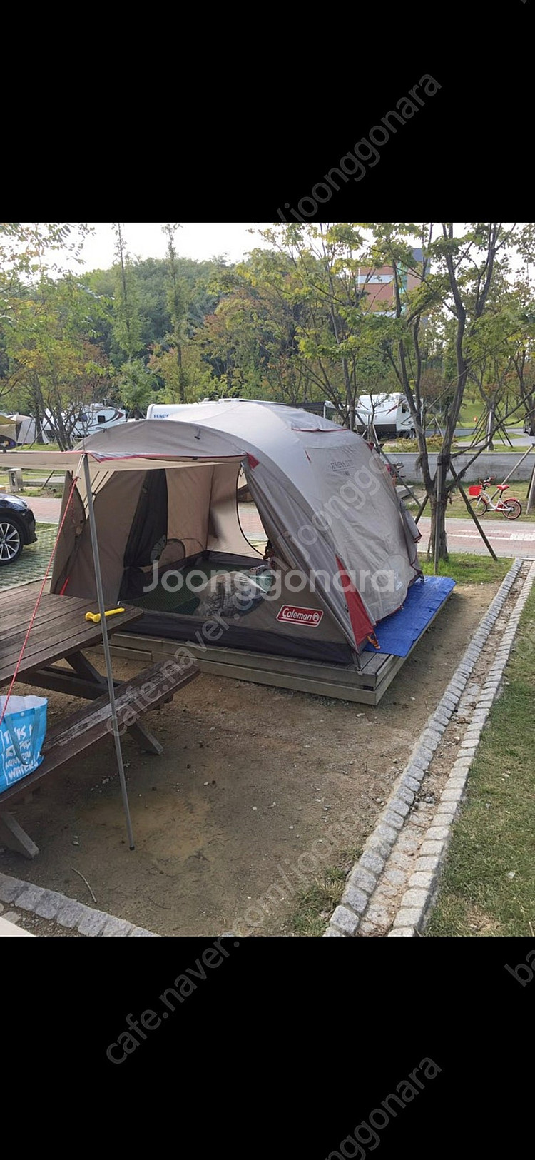 콜맨 아테나270 돔텐트+아테나 핵사타프 팝니다--0
