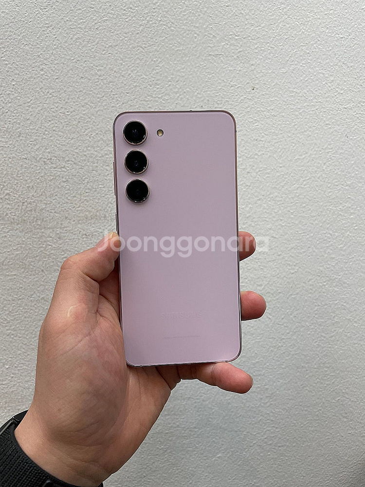 갤럭시S23 라벤더 256GB 무잔상 상태좋은 중고36...--0