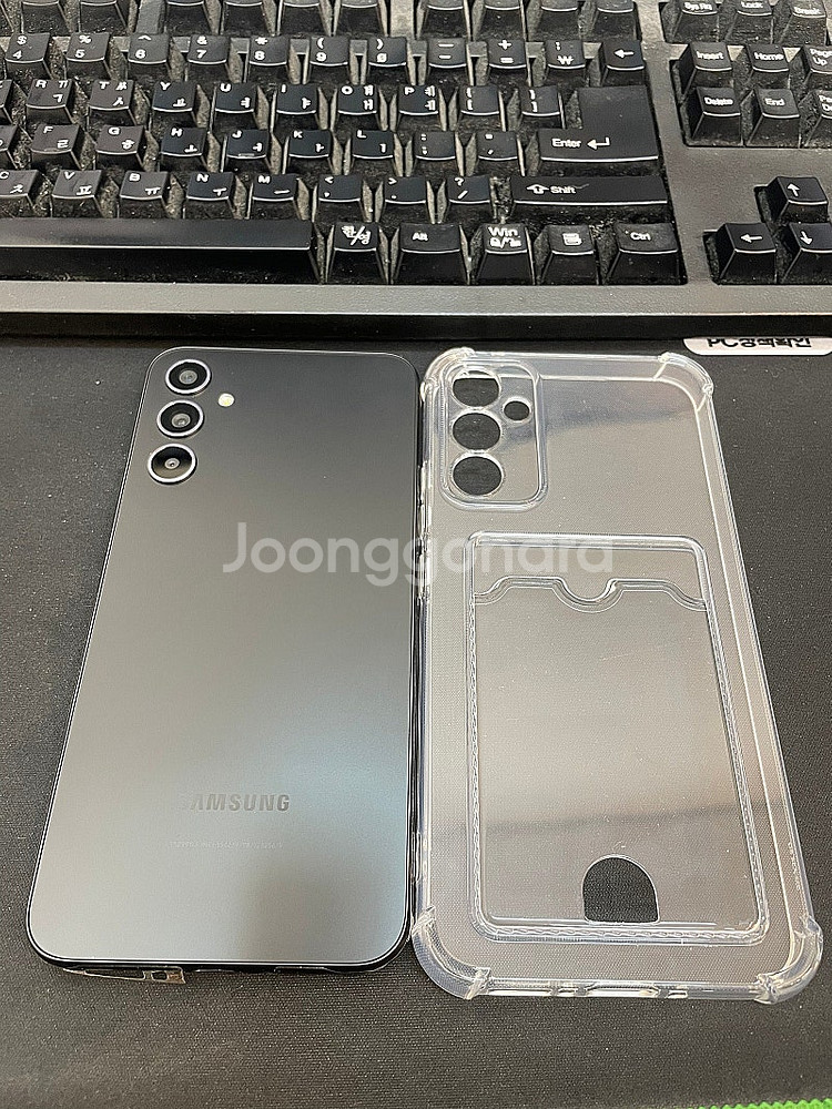 갤럭시A34 블랙 128GB 무잔상 상태좋은 중고15만...--0