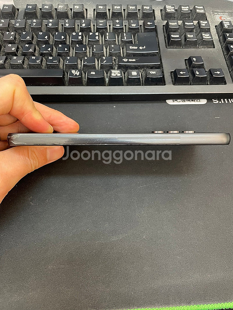 갤럭시A34 블랙 128GB 무잔상 상태좋은 중고15만...--6