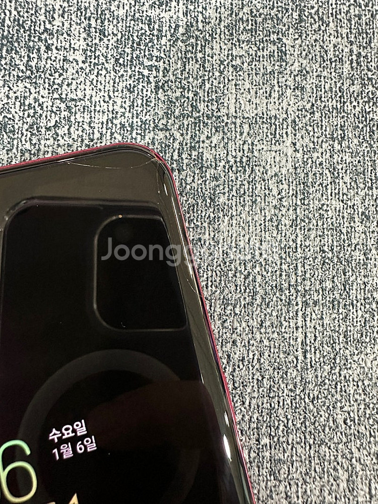 LG G8 128G 레드 무잔상 액정 미세한 금간 단말...--5