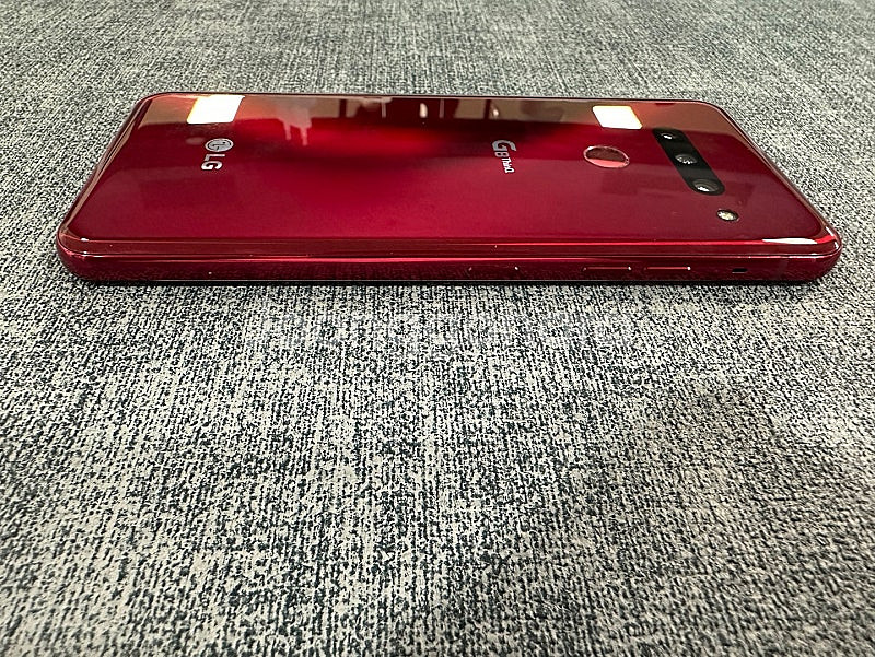 LG G8 128G 레드 무잔상 액정 미세한 금간 단말...--6