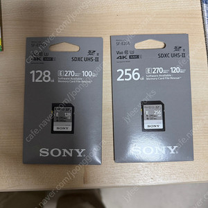 소니 V60 SD카드 128gb, 256gb 판매합니다
