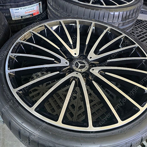 벤츠 S클래스 S500AMG 스타일 단조 21인치 중고휠타이어(신품타이어포함)