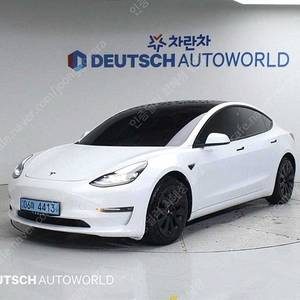 모델3 중고 테슬라 중고 흰색 2022년식 38,600km 롱 레인지 중고차견적