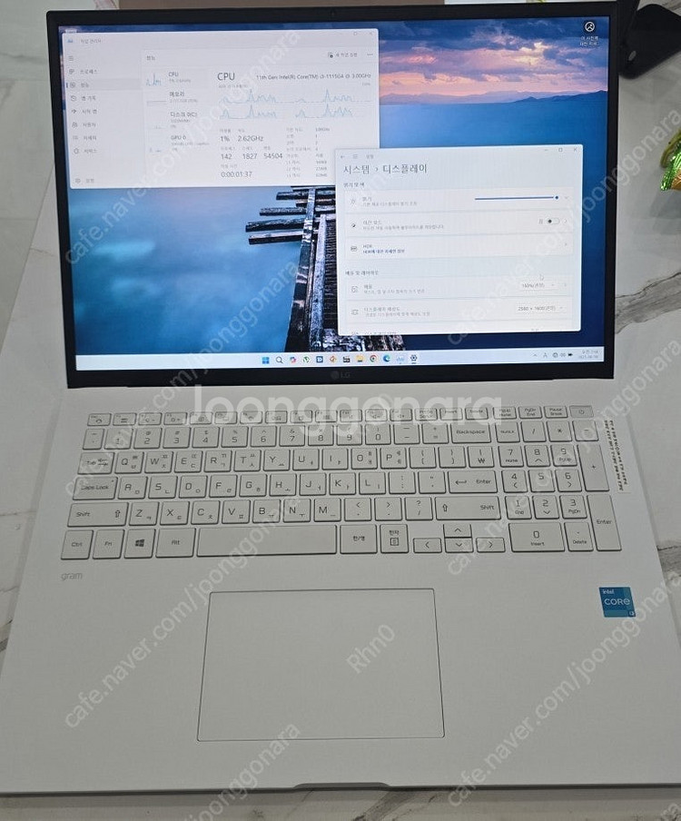 LG그램 17인치 17ZD90P 노트북 A++급 깨끗함...--4
