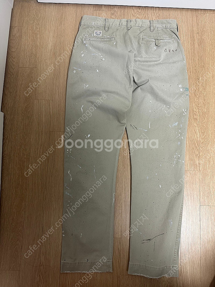 [30] 폴로 랄프로렌 샐린저 스트레이트핏 페인트 스플...--1