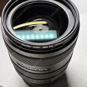 소니 24-50mm 2450g 렌즈 팝니다. - 보증 유