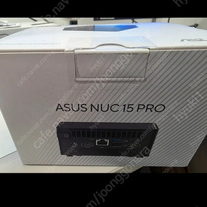 ASUS NUC 15 Pro NUC15CRHU5 미니PC 16GB, M.2 1TB 새상품 판매합니다