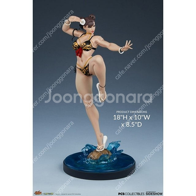 PCS 춘리 시즌패스 비키니 스태츄 블랙--0